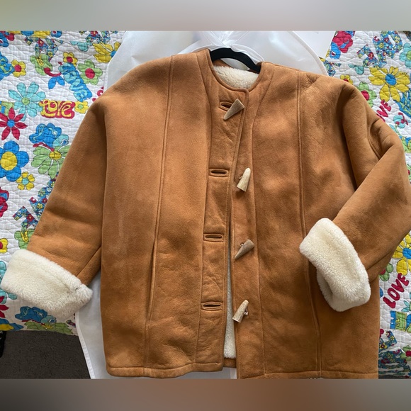 Bergdorf Goodman / Noviello-Bloom suede coat - Picture 1 of 5